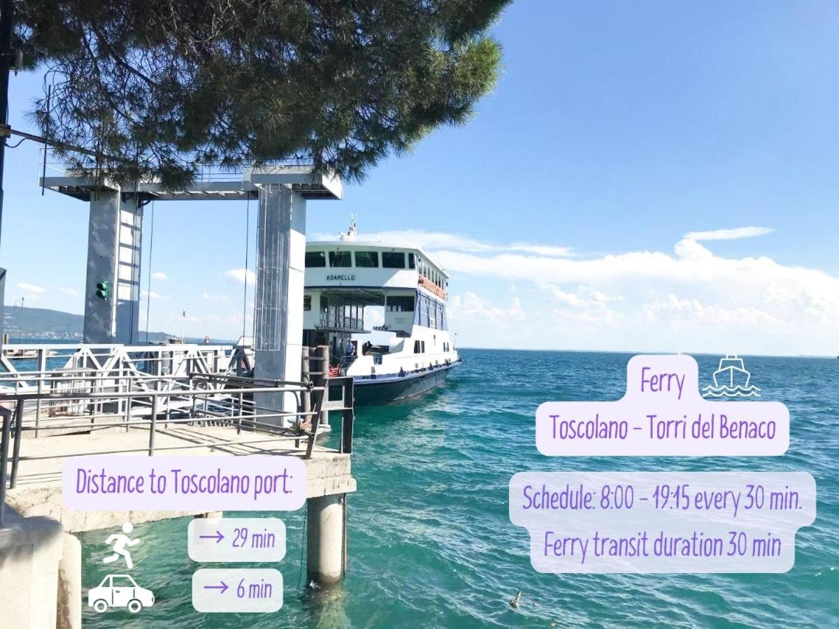 Panorama Lake View, Pool & Garden, 2 Bathrooms, Kingsize & Single-Beds, Fast Internet Toscolano Maderno Exterior photo