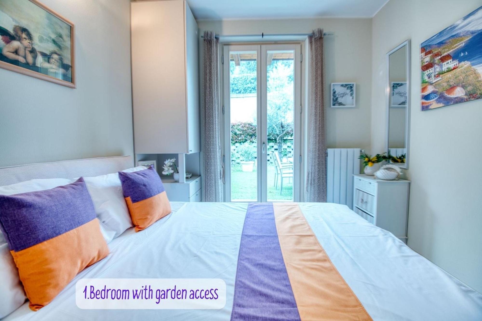 Panorama Lake View, Pool & Garden, 2 Bathrooms, Kingsize & Single-Beds, Fast Internet Toscolano Maderno Exterior photo