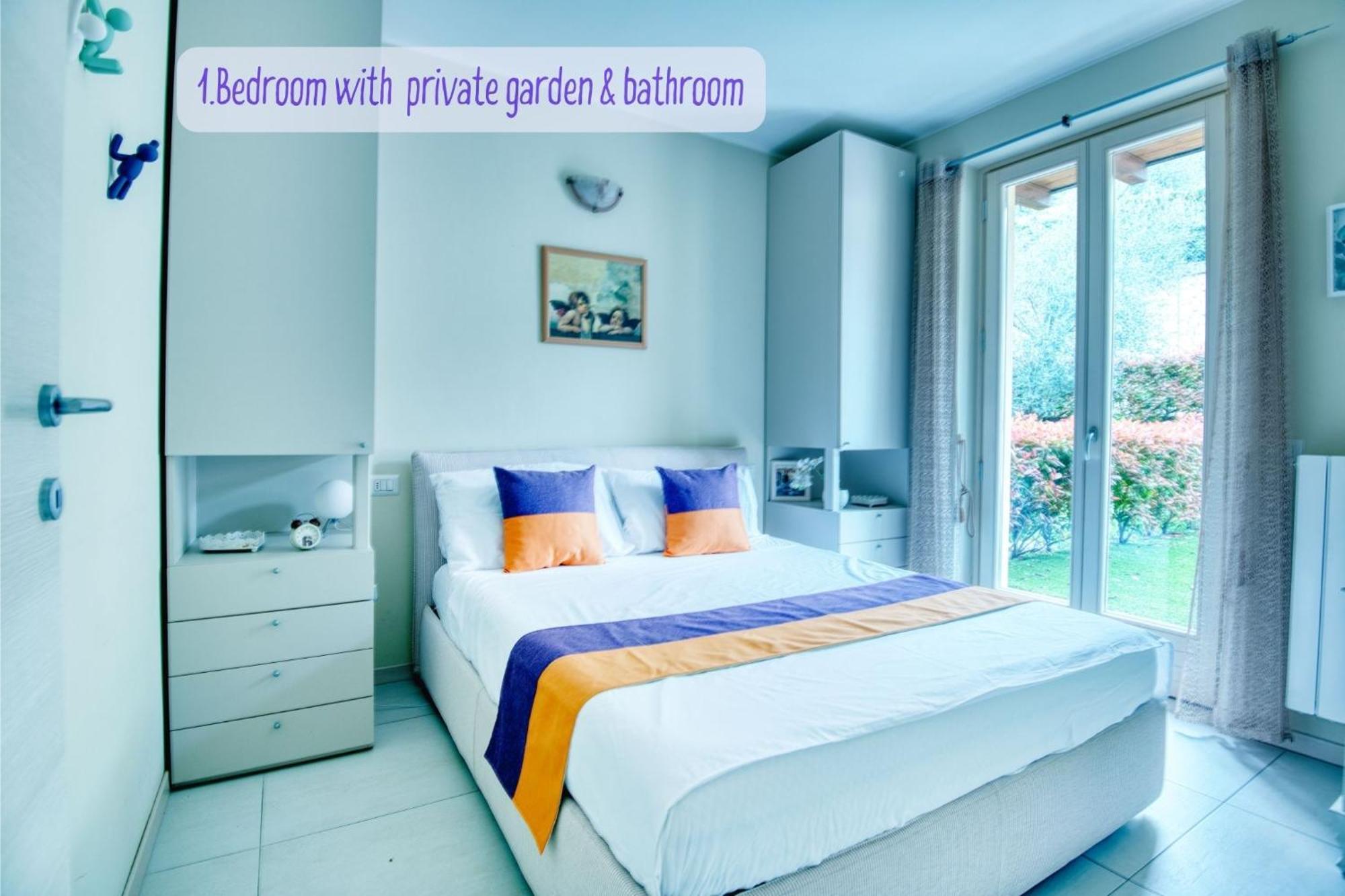 Panorama Lake View, Pool & Garden, 2 Bathrooms, Kingsize & Single-Beds, Fast Internet Toscolano Maderno Exterior photo